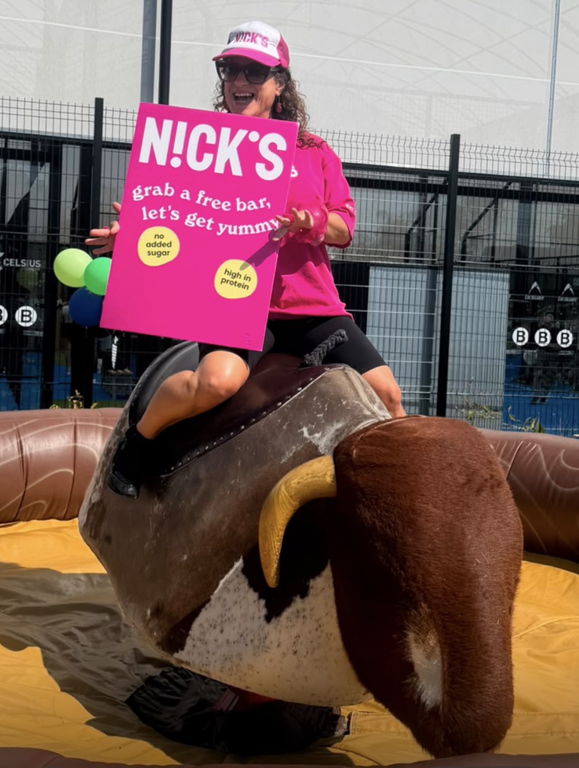 NICK'S campaign photograph