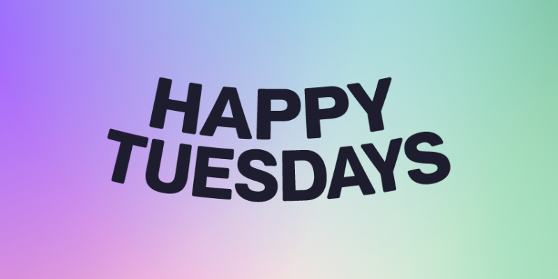 Happy Tuesday's logo