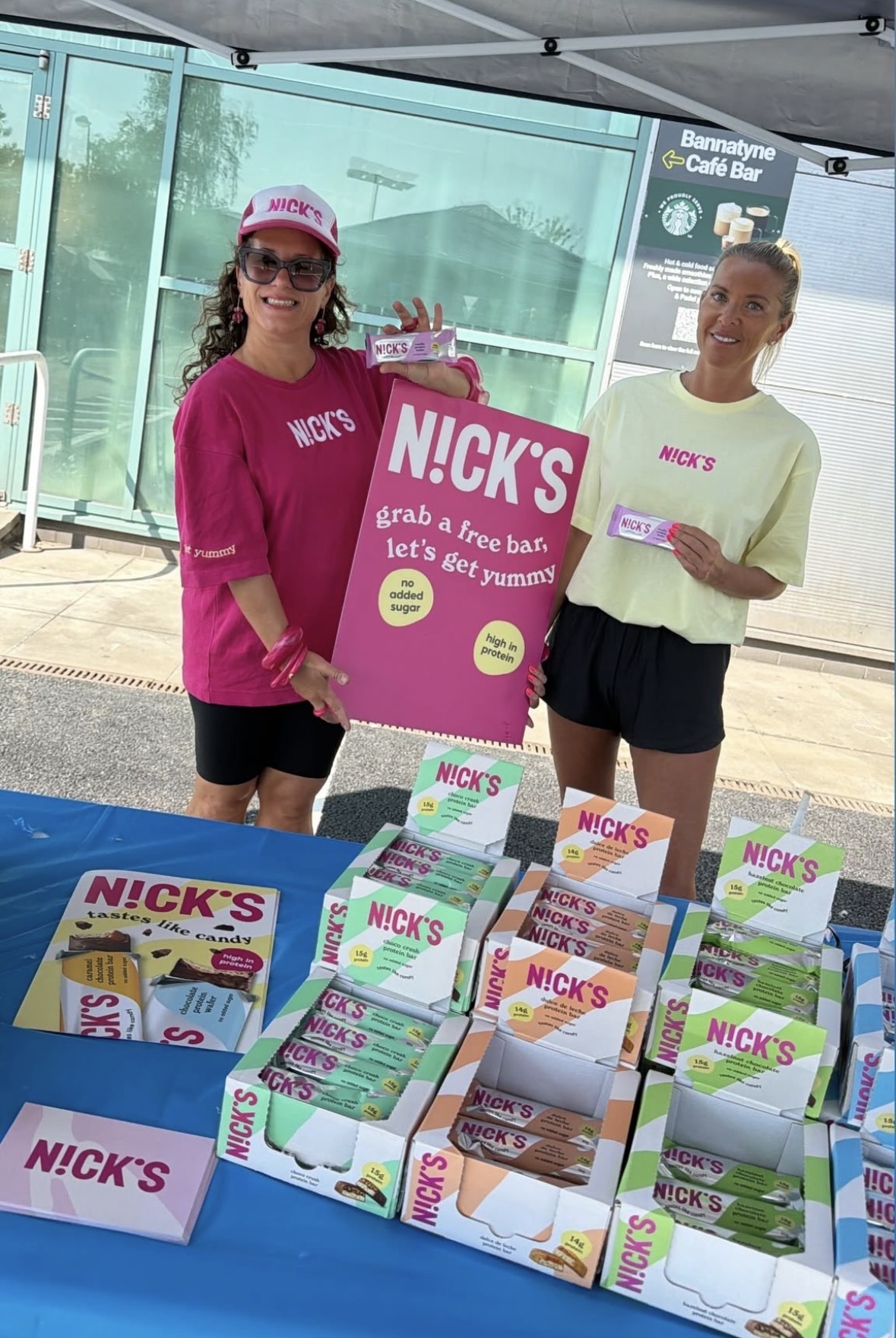 NICK'S campaign photograph