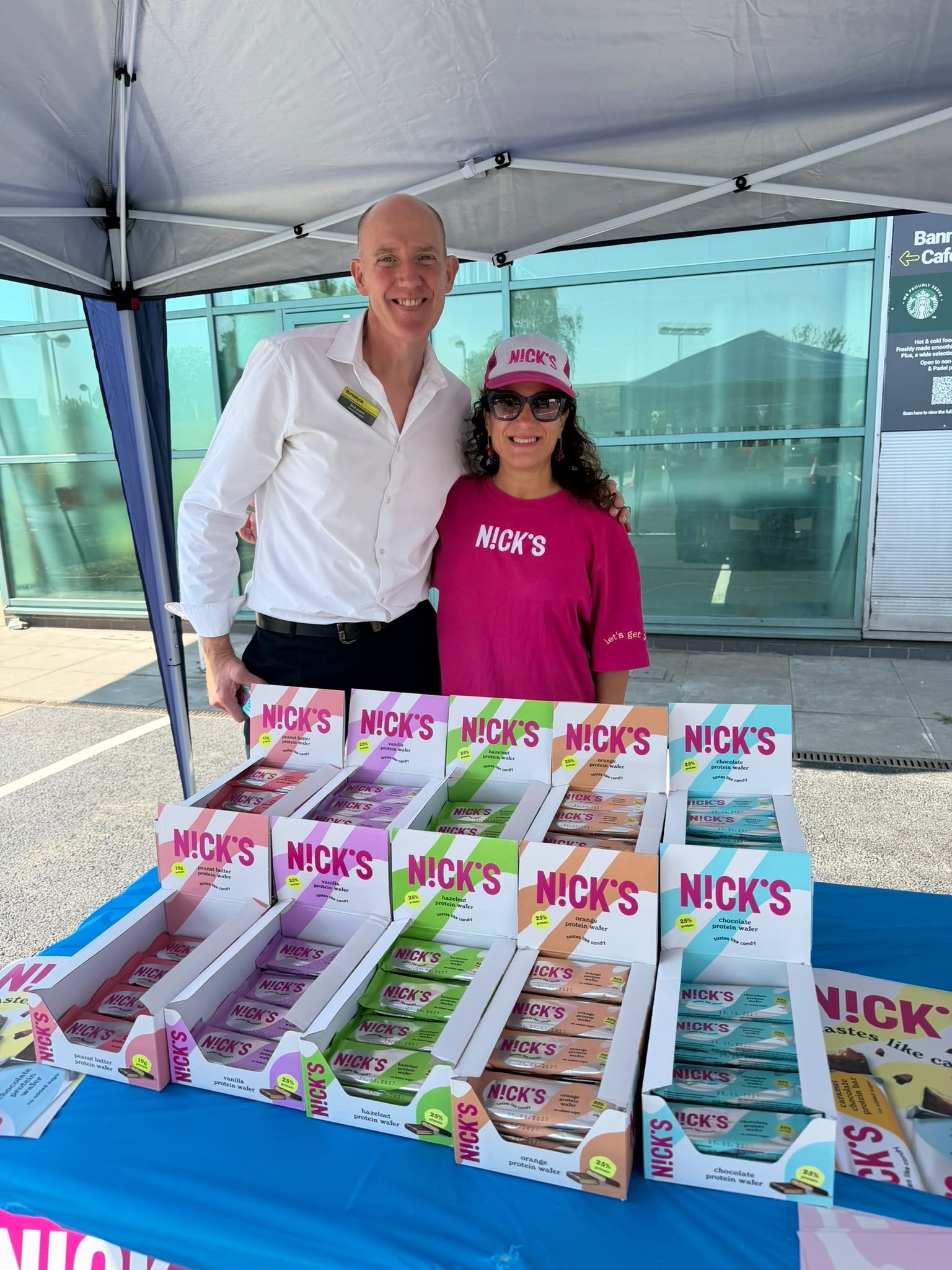 NICK'S campaign photograph