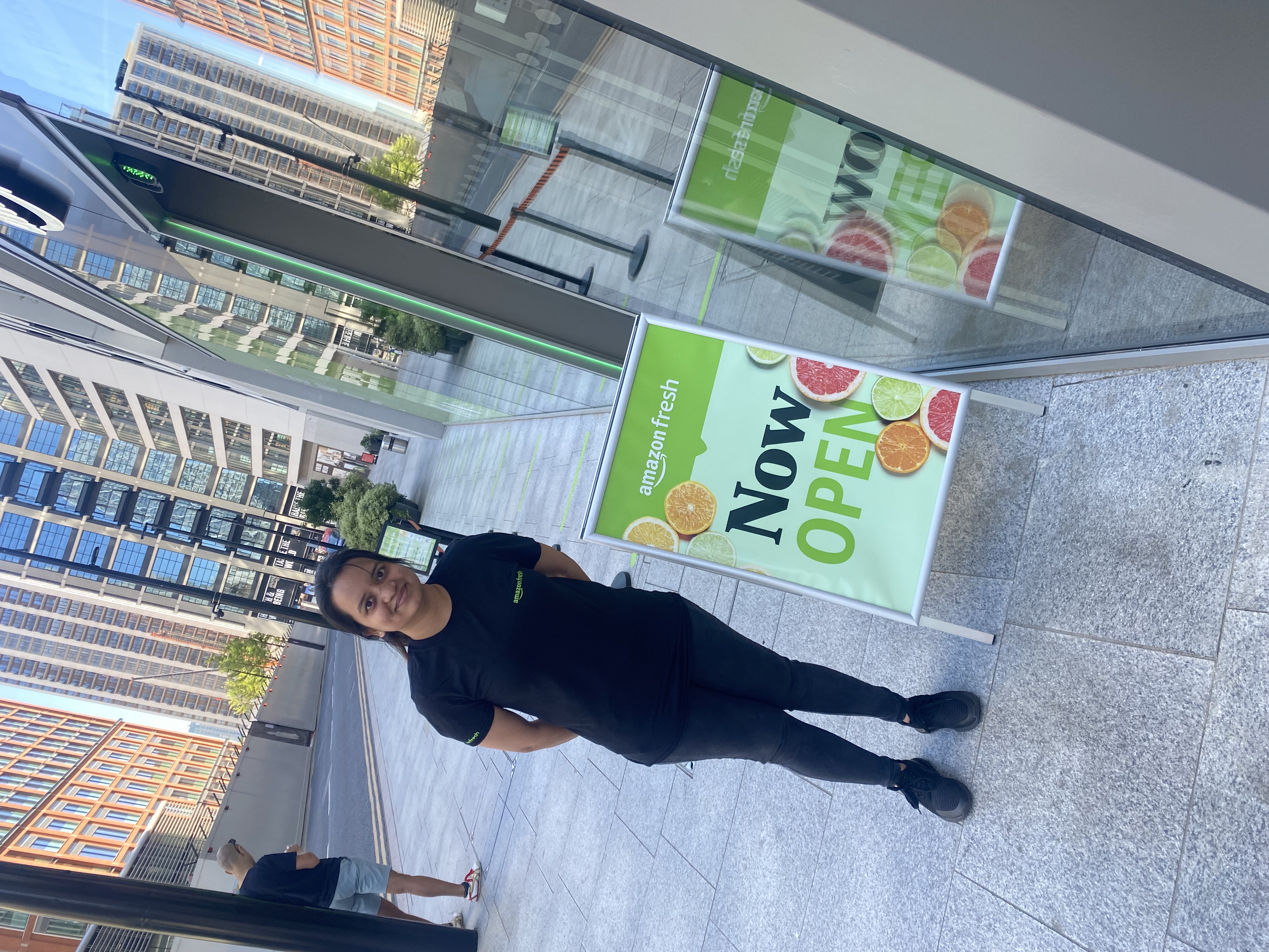Amazon Fresh campaign photograph