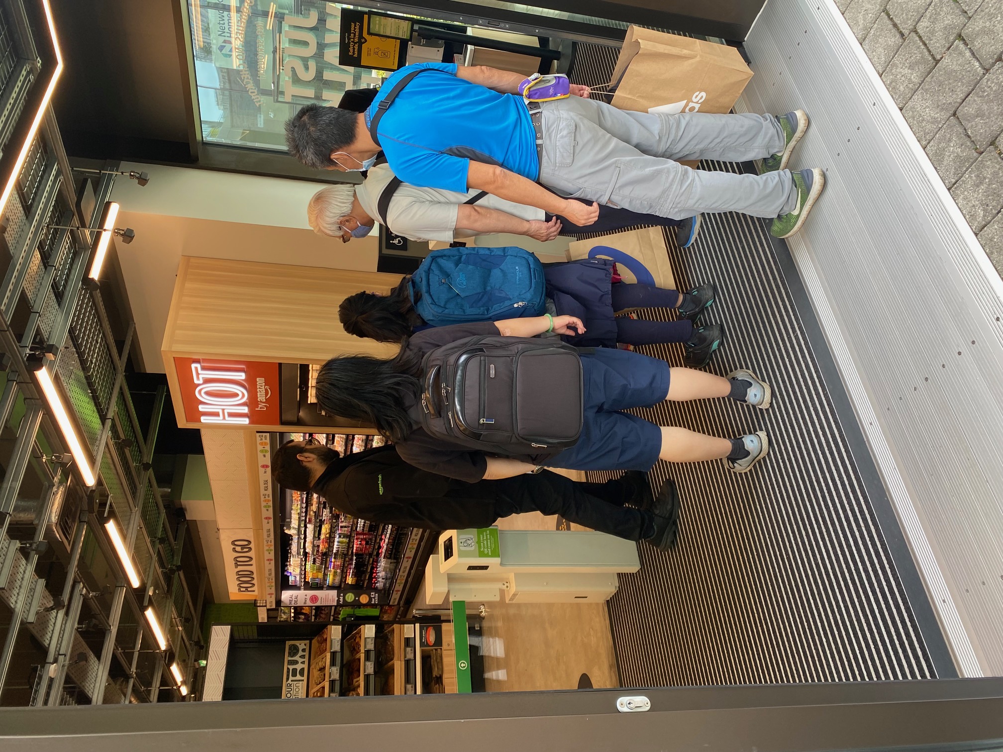 Amazon Fresh campaign photograph